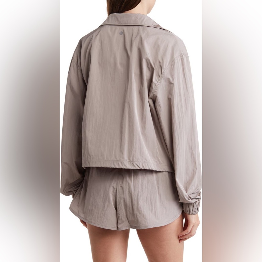 Nordstrom Rack yogalicious windbreaker zip up - Picture 2 of 5